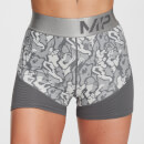 MP Women's Adapt Textured Shorts- Carbon - XXS