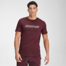 MP Men's Outline Graphic Short Sleeve T-Shirt - Washed Oxblood - XXS