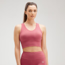 MP Women's Power Longline Sports Bra - Berry Pink - XXS