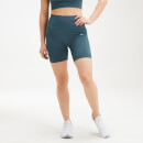 MP Women's Shape Seamless Ultra Cycling Shorts - Deep Sea Blue - XXS