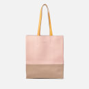 Aspinal of London Women's Origami Tote Bag - Mandarin/Warm Grey/ Shell Pink/Bloomsbury/Soft Taupe