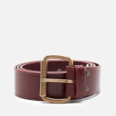 Vivienne Westwood Women's Alex Belt - Oxi Bronze Vino Leather