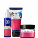 Neal's Yard Remedies Wild Rose Beauty Serum, Wild Rose Beauty Balm and Wild Rose Hand Cream Trio