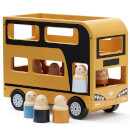 Kids Concept Double Decker Bus - Yellow