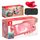 Nintendo Switch Lite (Coral) Mario Kart Live: Home Circuit - Mario Set Pack
