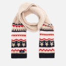Joules Women's Wilbury Scarf - Oat Fairisle