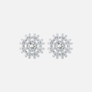 Ted Baker Women's Leslea: Love Blossom Stud Earrings - Silver/Black/Crystal