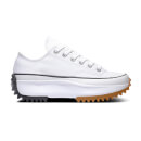 Converse Run Star Hike Ox Trainers - White/Black/Gum