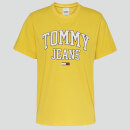 Tommy Jeans Women's Tjw Collegiate Logo T-Shirt - Star Fruit Yellow