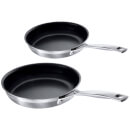 Le Creuset 3-Ply 2 Piece Frying Pan Set