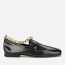 by FAR Women's Nick Semi Patent Leather Loafers - Black