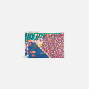 Ted Baker Women's Hassiee Peppermint Saffiano Zipped Credit Card Holder - Navy