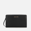 MICHAEL MICHAEL KORS Women's Jet Set Travel Large Cross Body Clutch Bag - Black
