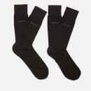 BOSS Men's Two Pack Socks Gift Set with Bag - Black