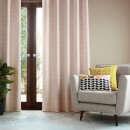 Orla Kiely Linear Stem Curtains - Cloud Pink - 90 x 72 Inches
