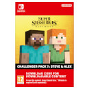 Super Smash Bros Ultimate - Steve & Alex Challenger Pack - Digital Download