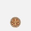 Tory Burch Women's Miller Pave Stud Earrings - Gold/Crystal