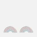 Olivia Burton Women's Rainbow Studs - Silver