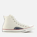 Converse Men's Chuck Taylor All Star Indigo Boro Hi-Top Trainers - Egret/Vintage White