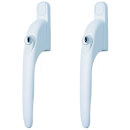Yale Locking Window Handle - White - 2 Pack