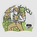 Junior Star Wars Slogan Print Cap Yoda White