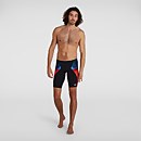 Men's Placement Digital V-Cut Jammer Black