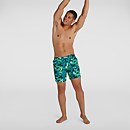 Short de bain Homme Vintage Paradise 16 pouces Bleu marine