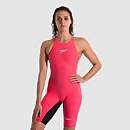 Damen Fastskin LZR Pure Valor Openback Kneeskin in Rot