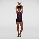 Women's Boom Logo Allover Tankini Black