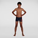 Jungen Tech Placement Aquashorts in Marineblau