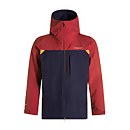 Men's Chombu Waterproof Jacket - Red / Blue / Orange