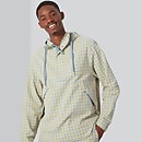 Funnel Neck Gingham Anorak