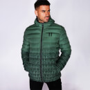 Men's Ombre Print Space Jacket Khaki/Black/Ombre