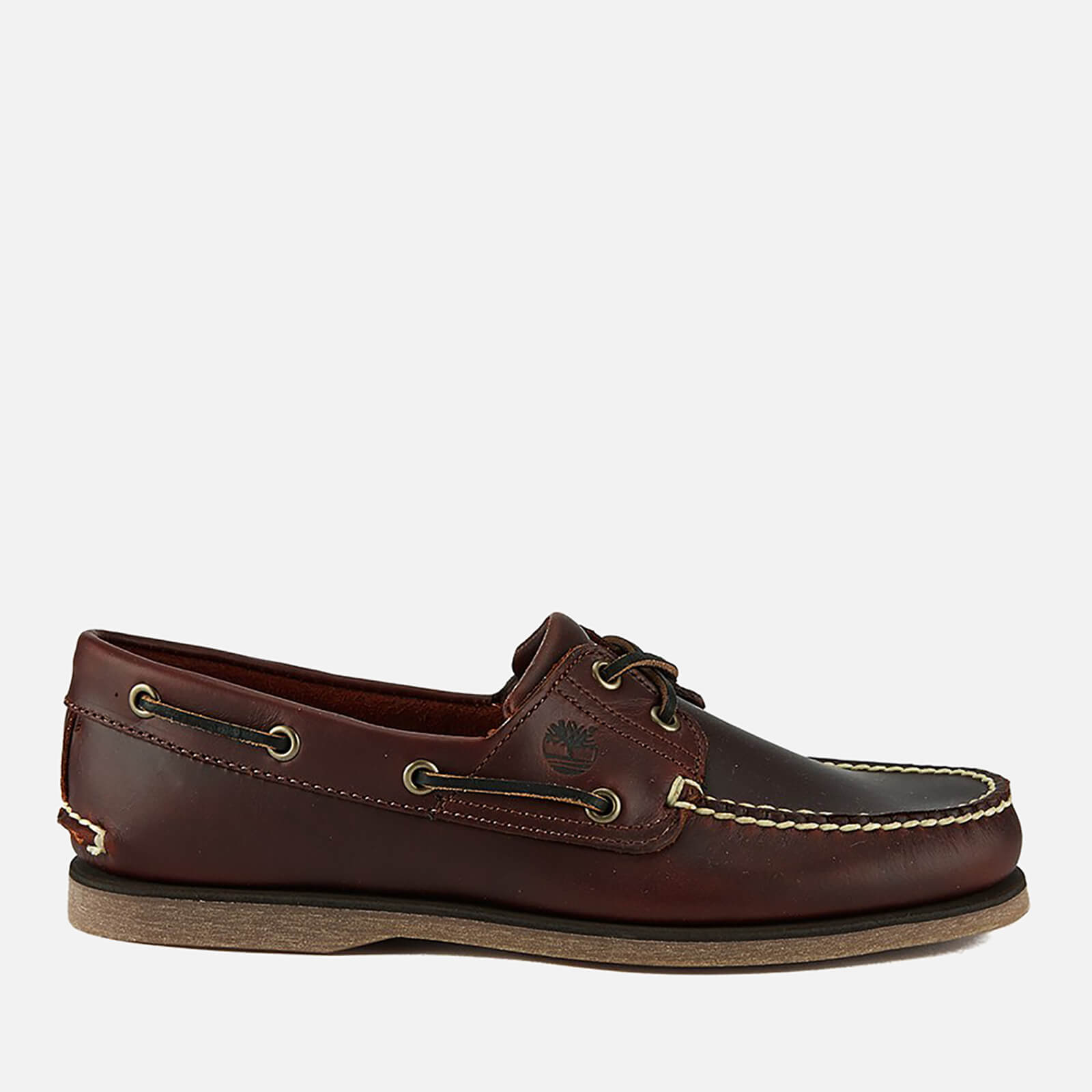 Timberland classic 2 eye boat shoe rootbeer smooth Outlet