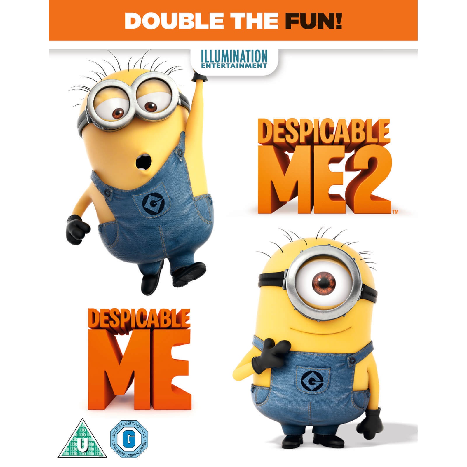 Despicable Me 1 And 2 Blu Ray Zavvi Uk A realizacao ficou a cargo de pierre coffin e chris renaud. despicable me 1 and 2