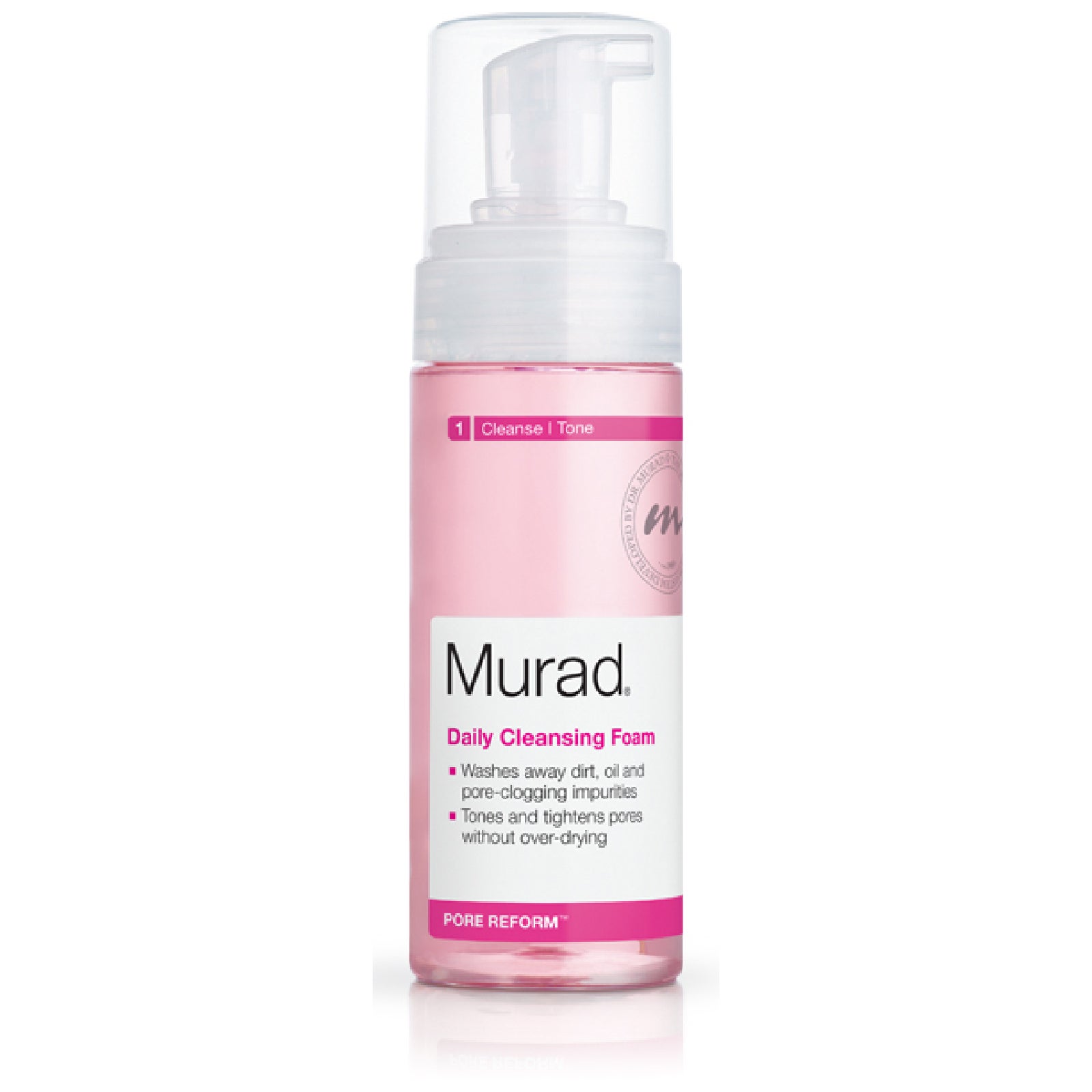 murad pore rescue daily cleansing foam