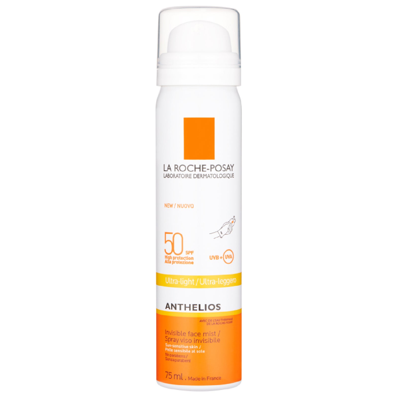 la roche posay sunscreen face mist