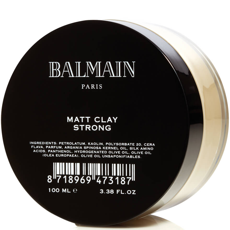 Balmain Hair Matt Clay Strong 100ml Buy Online Mankind