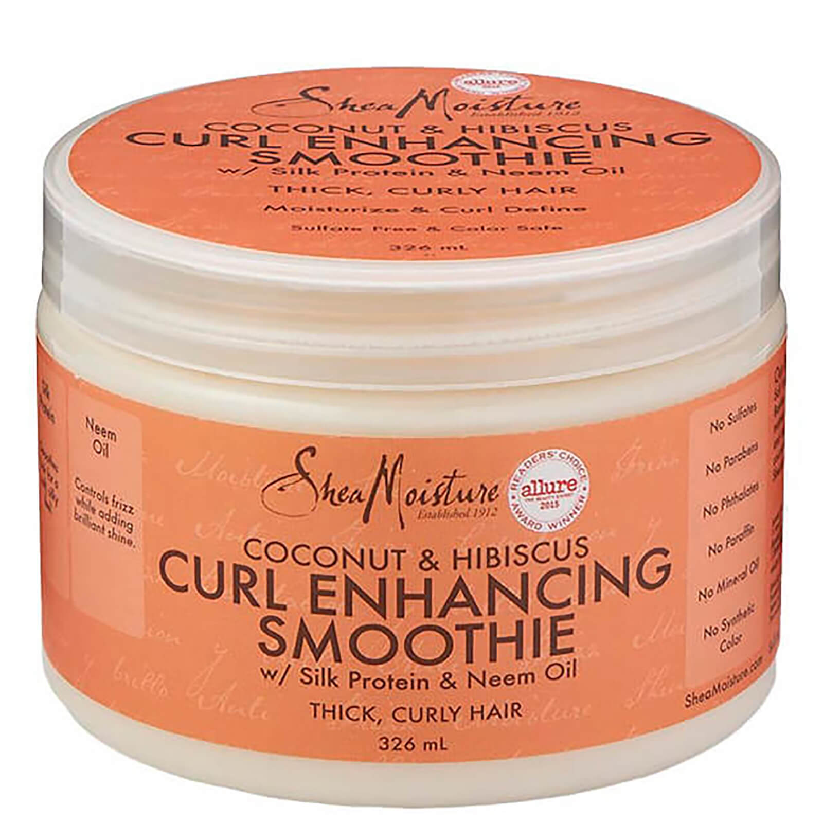 Coconut hibiscus curl smoothie