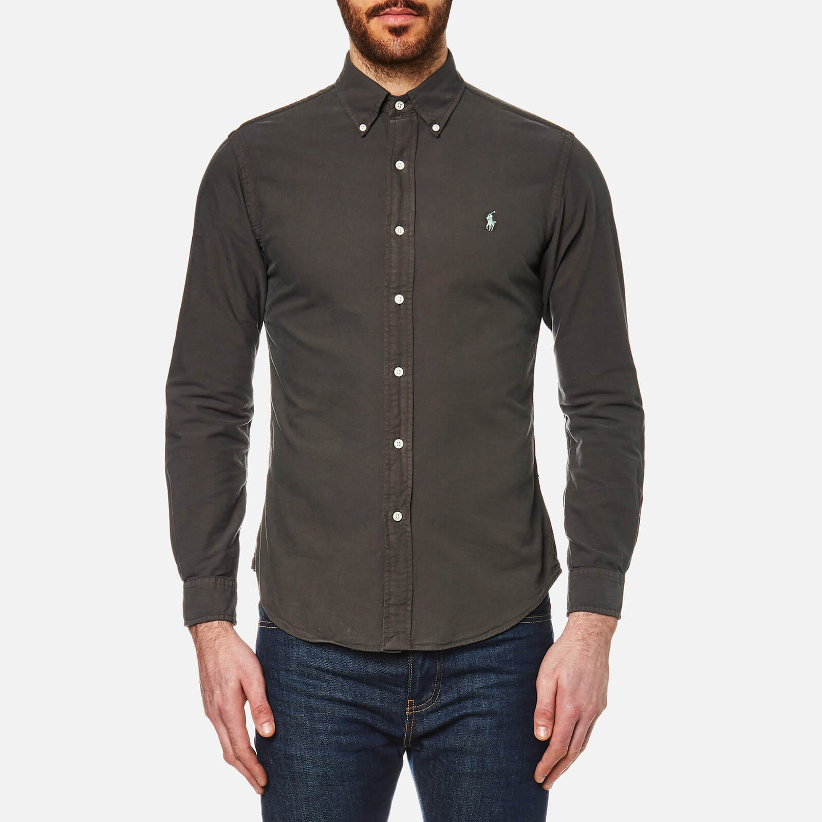 Polo Ralph Lauren Garment Dyed Long Sleeve Oxford Shirt Rldm