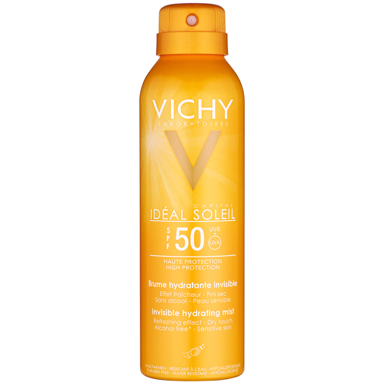vichy spray spf 50