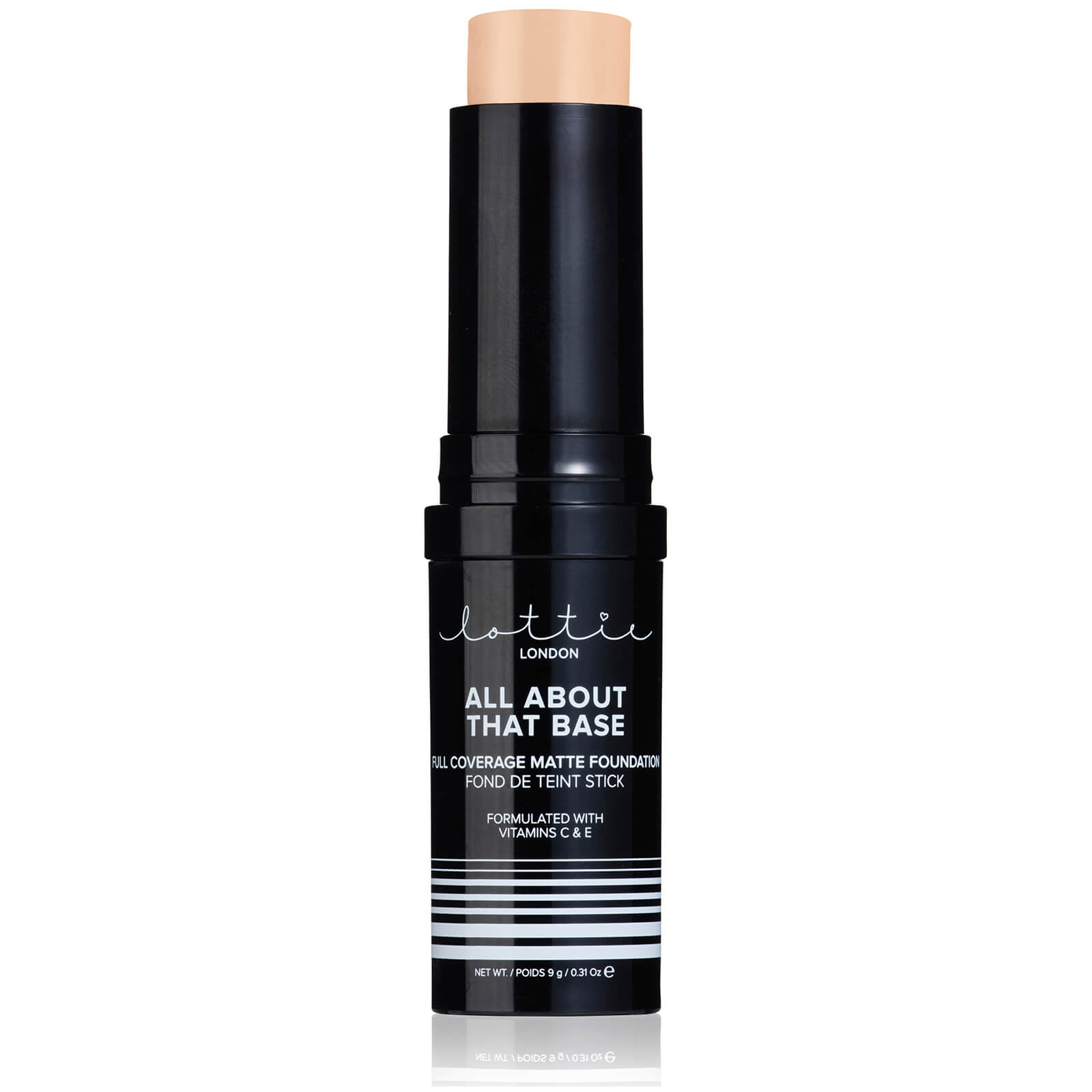 lottie london full coverage matte foundation stick