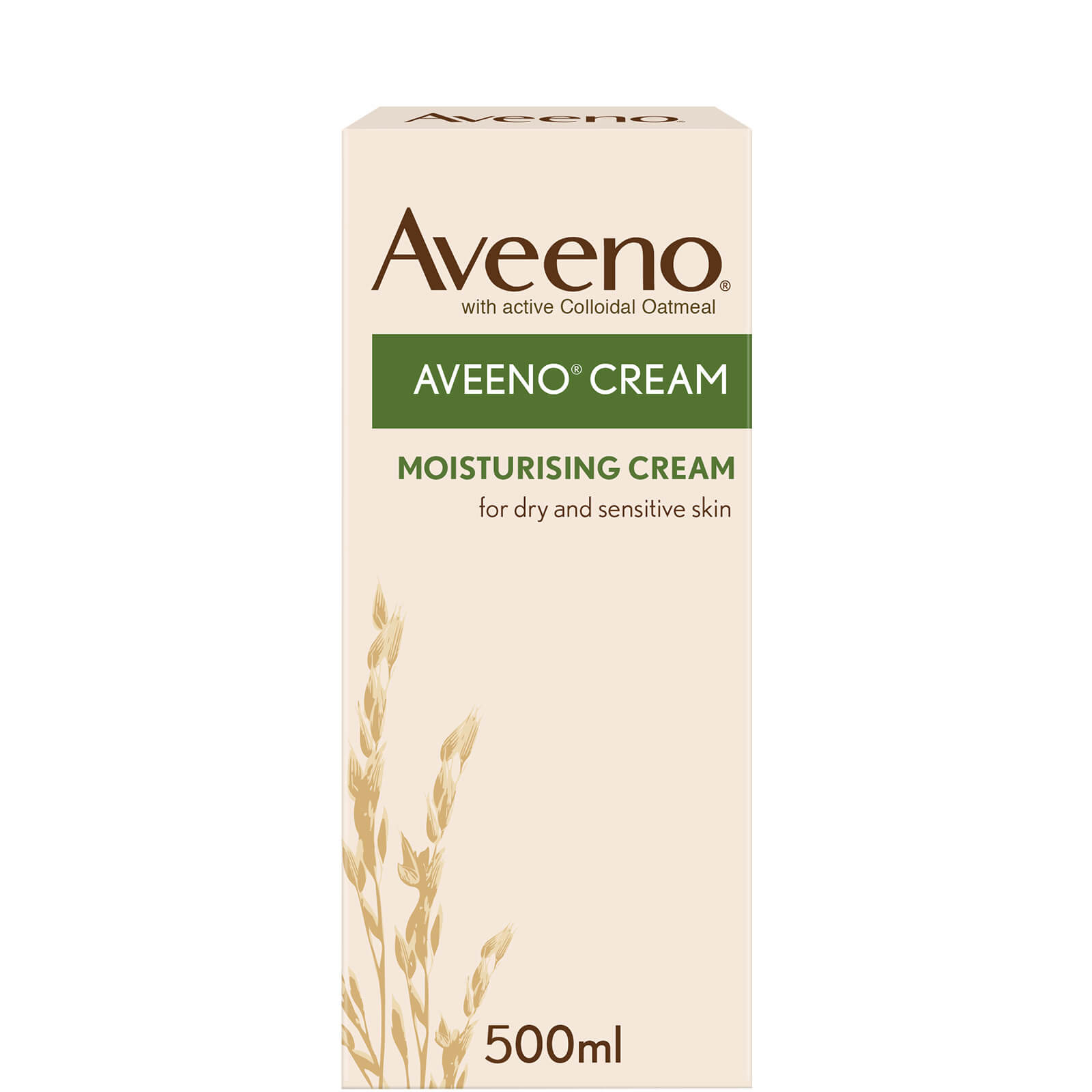 aveeno 500ml moisturising cream