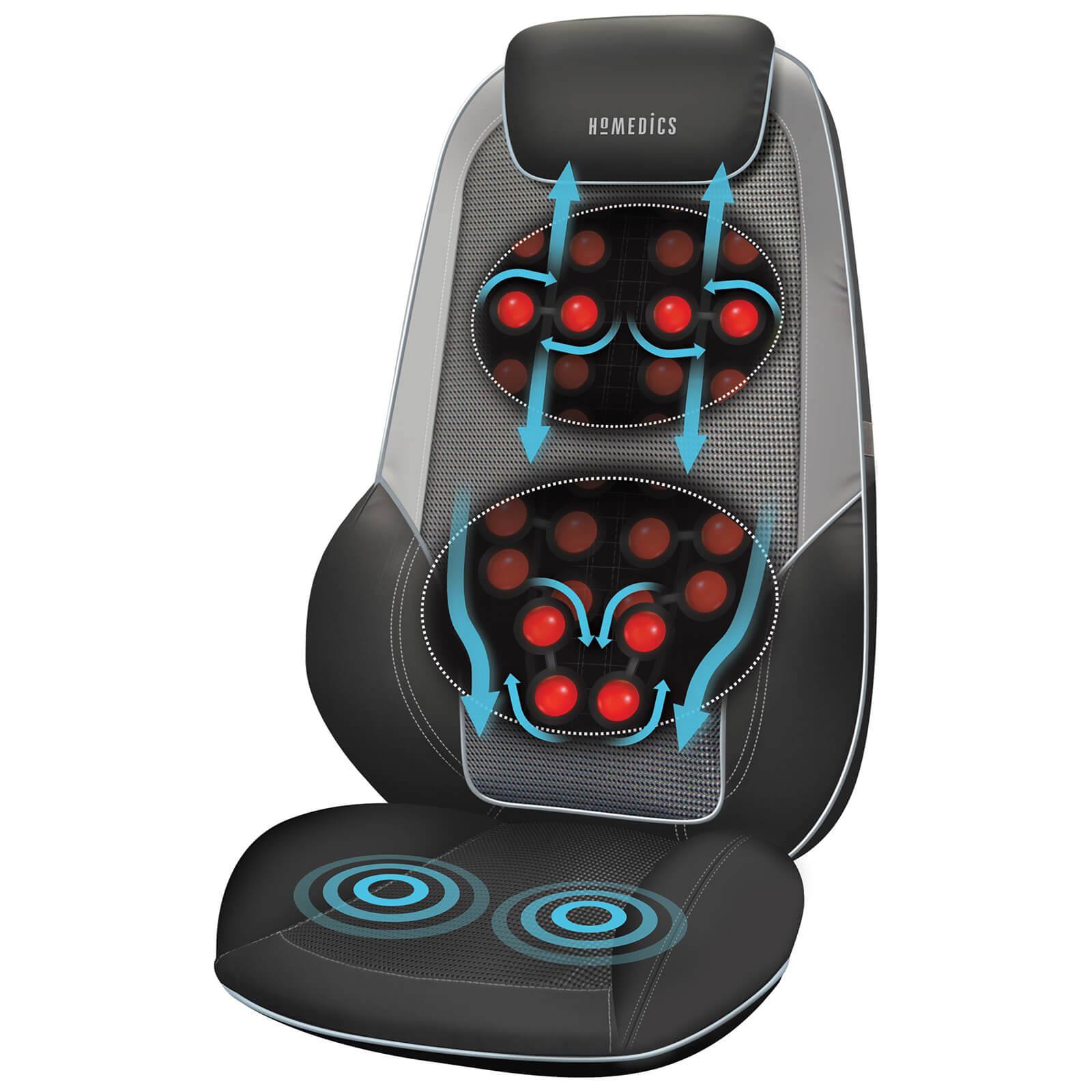 Homedics back and shoulder massager clearance
