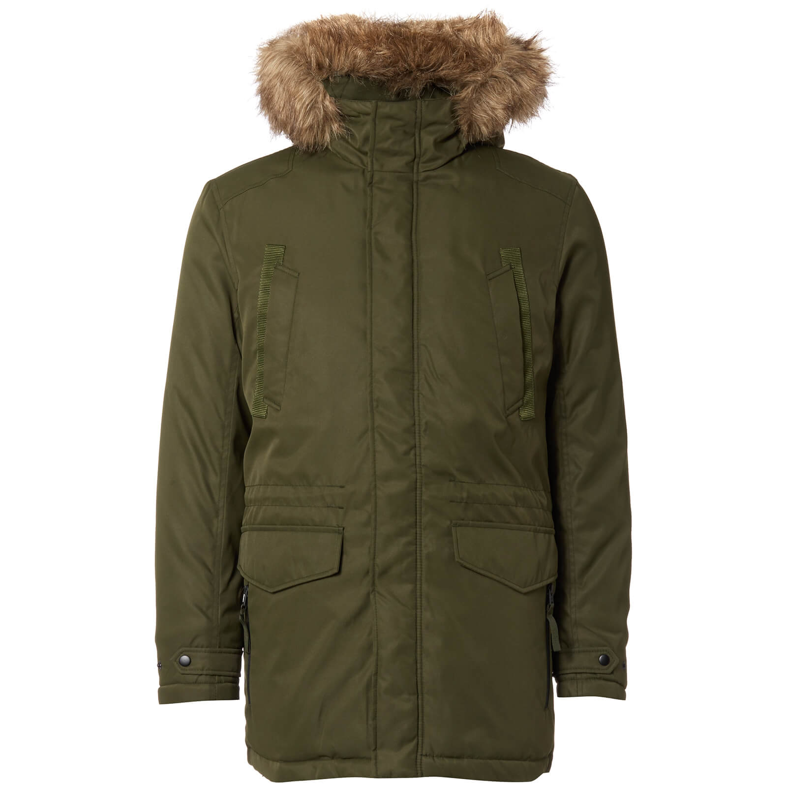 Manteau vert kaki homme clearance