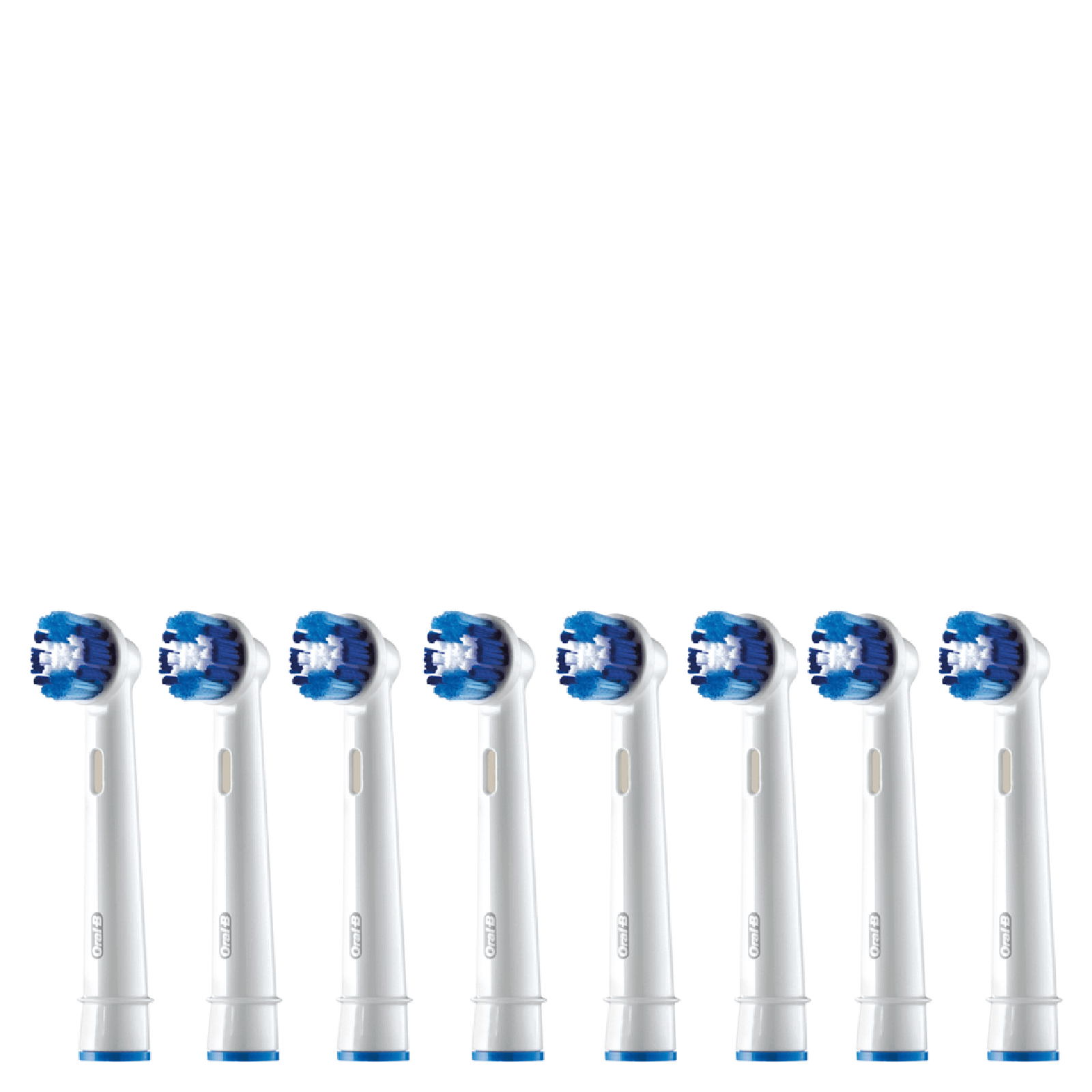 oral b precision clean replacement toothbrush heads x4