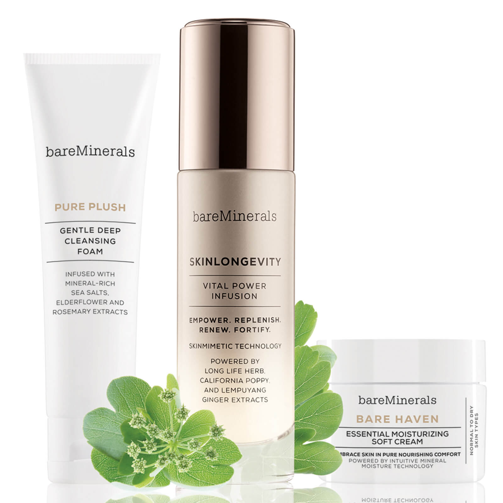 bare minerals skin care set