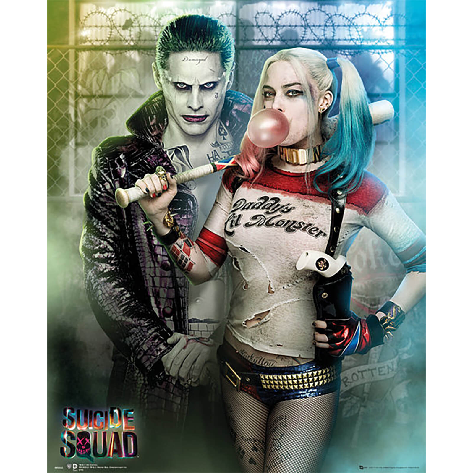 Collage Poster Suicide Squad HARLEY QUINN