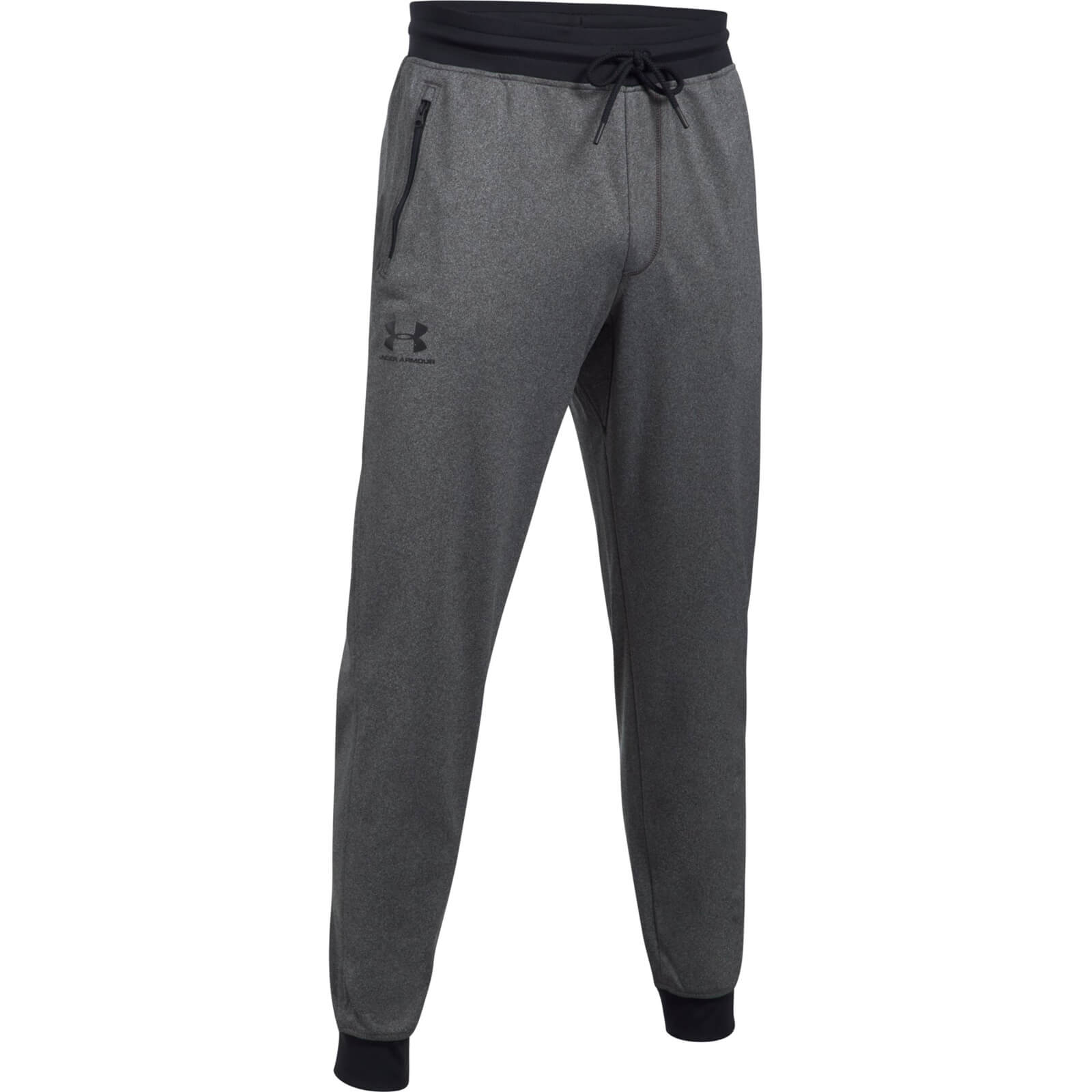 dark grey under armour joggers
