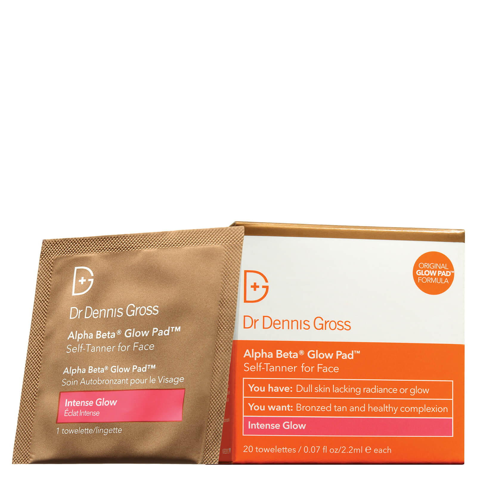 dr dennis gross intense glow pads